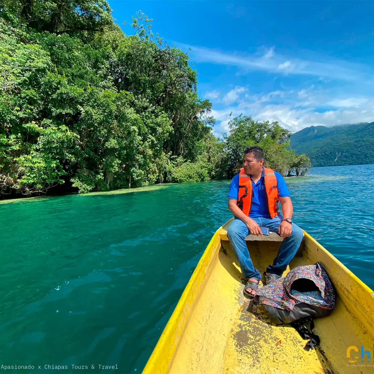 Laguna Miramar un paraiso escondido en la Selva Lacandona