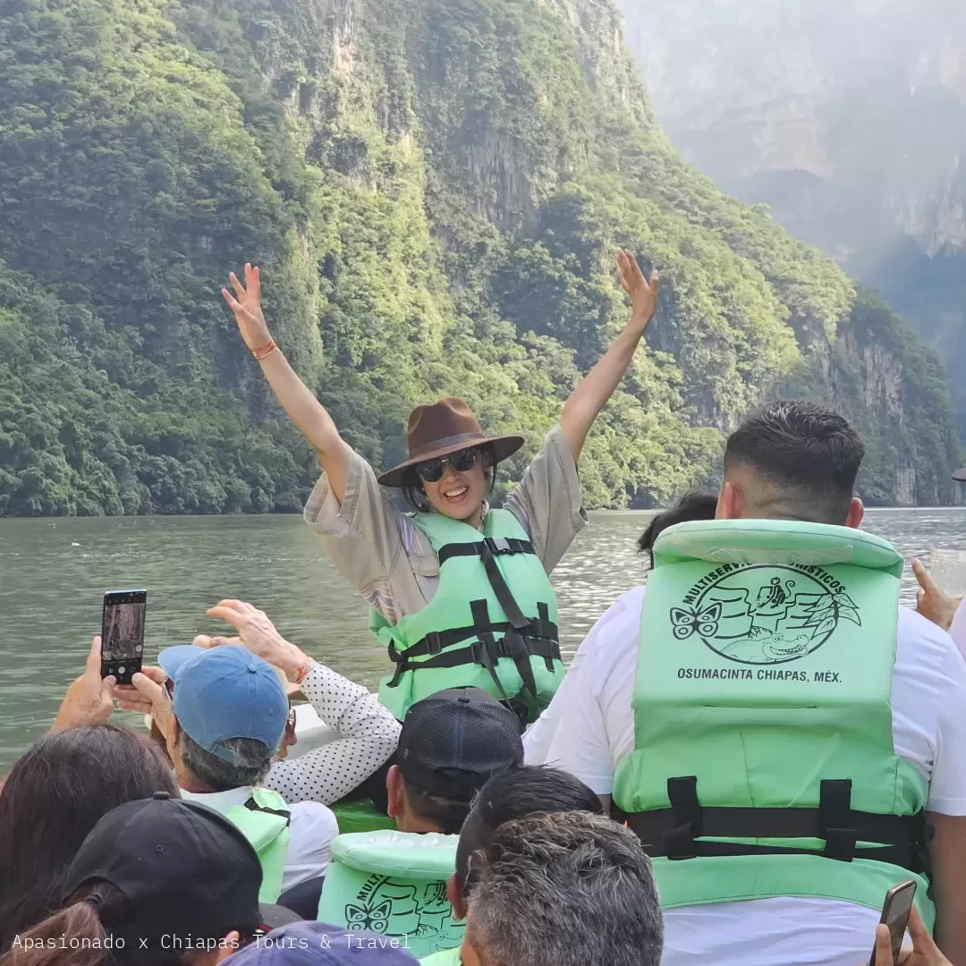 Cañón del Sumidero y Chiapa de Corzo Fin San Cristóbal