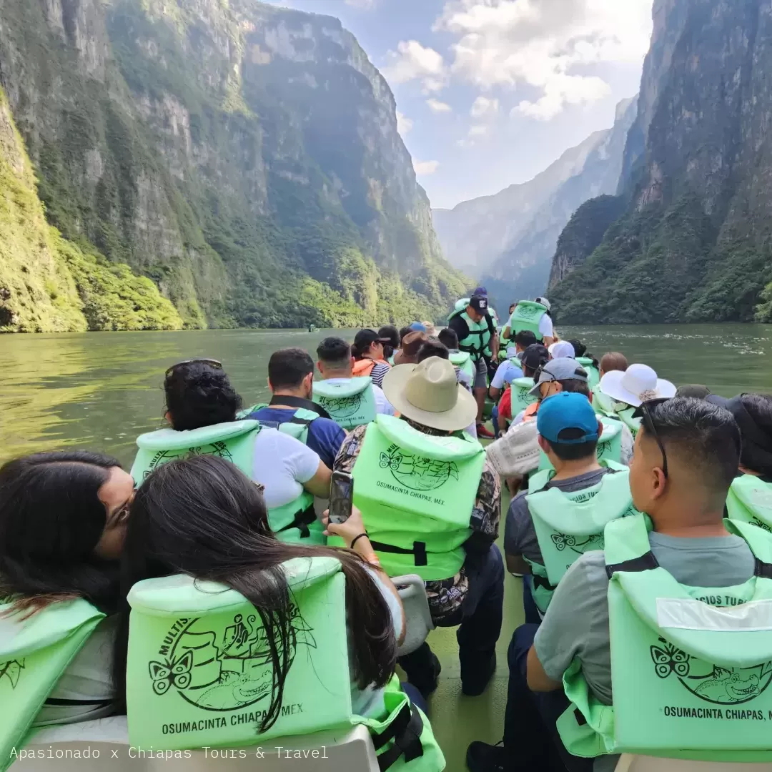 Cañón del Sumidero con miradores y Chiapa de Corzo