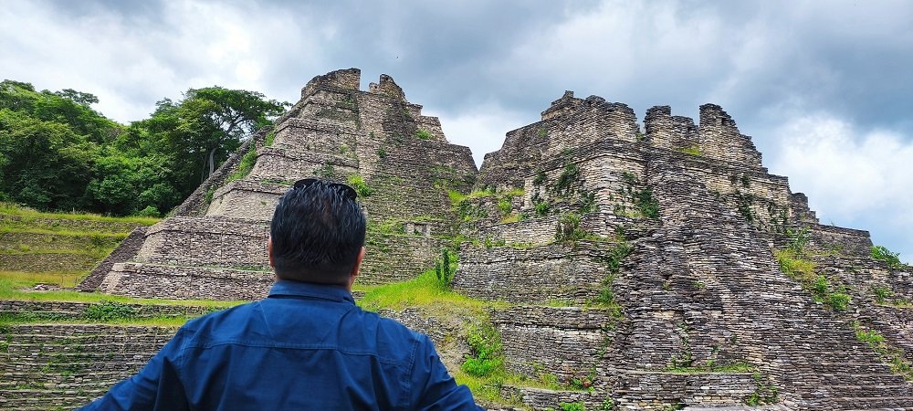 Zona Arqueológica de Toniná desde Ocosingo