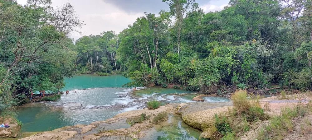 Cascada de Roberto Barrios en chiapas