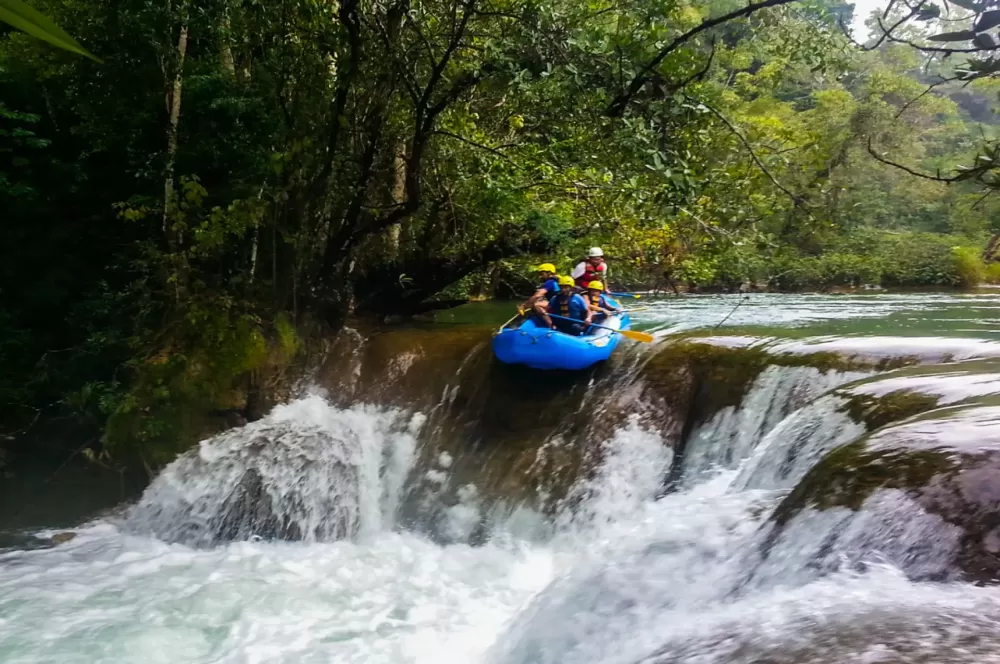 Rafting en la selva lacandona chiapas