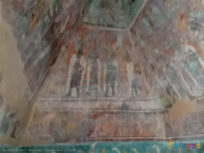 Arte y arquitectura milenaria en Bonampak: Un viaje visualPintura rupestre yaxchilan