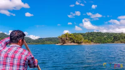 Laguna guineo cerca de Ocosingo