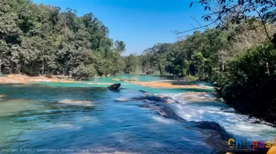 Aventura y Naturaleza: Disfruta de las Impresionantes Cascadas de Agua Azul