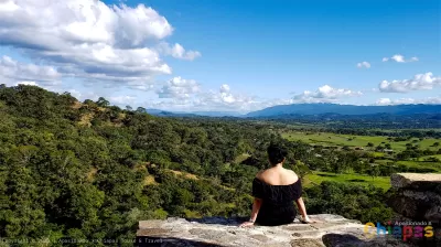 Vista desde en lo alto de la Ruina de Tonina