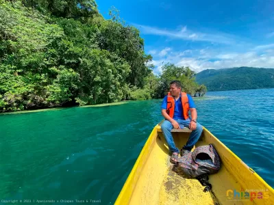 Laguna Miramar en Chiapas paraiso escondido