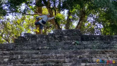 Excursión en la zona arqueológica de Yaxchilán