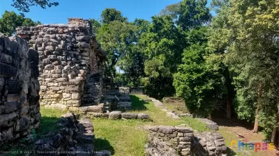 Ruinas de Yaxchilán en la Selva Lacandona