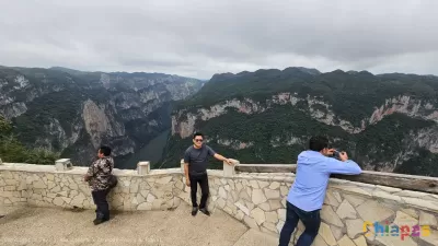 Mirador en el cañón del Sumidero