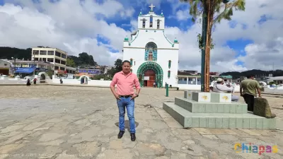 El templo en San Juan Chamula