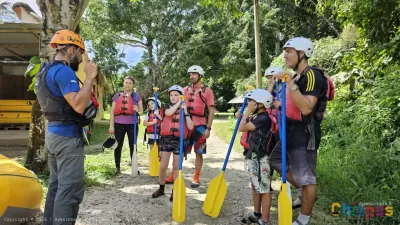 Rafting con la familia en lacanja