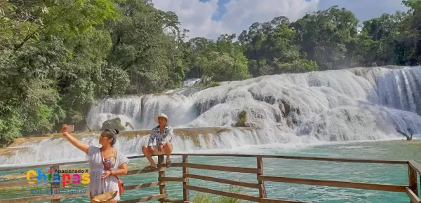 Misol-Há and Agua Azul waterfalls with transfer to San Cristóbal