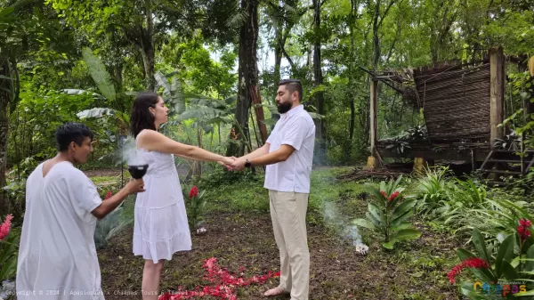 Ceremonia Maya Lacandones en la Selva Lacandona